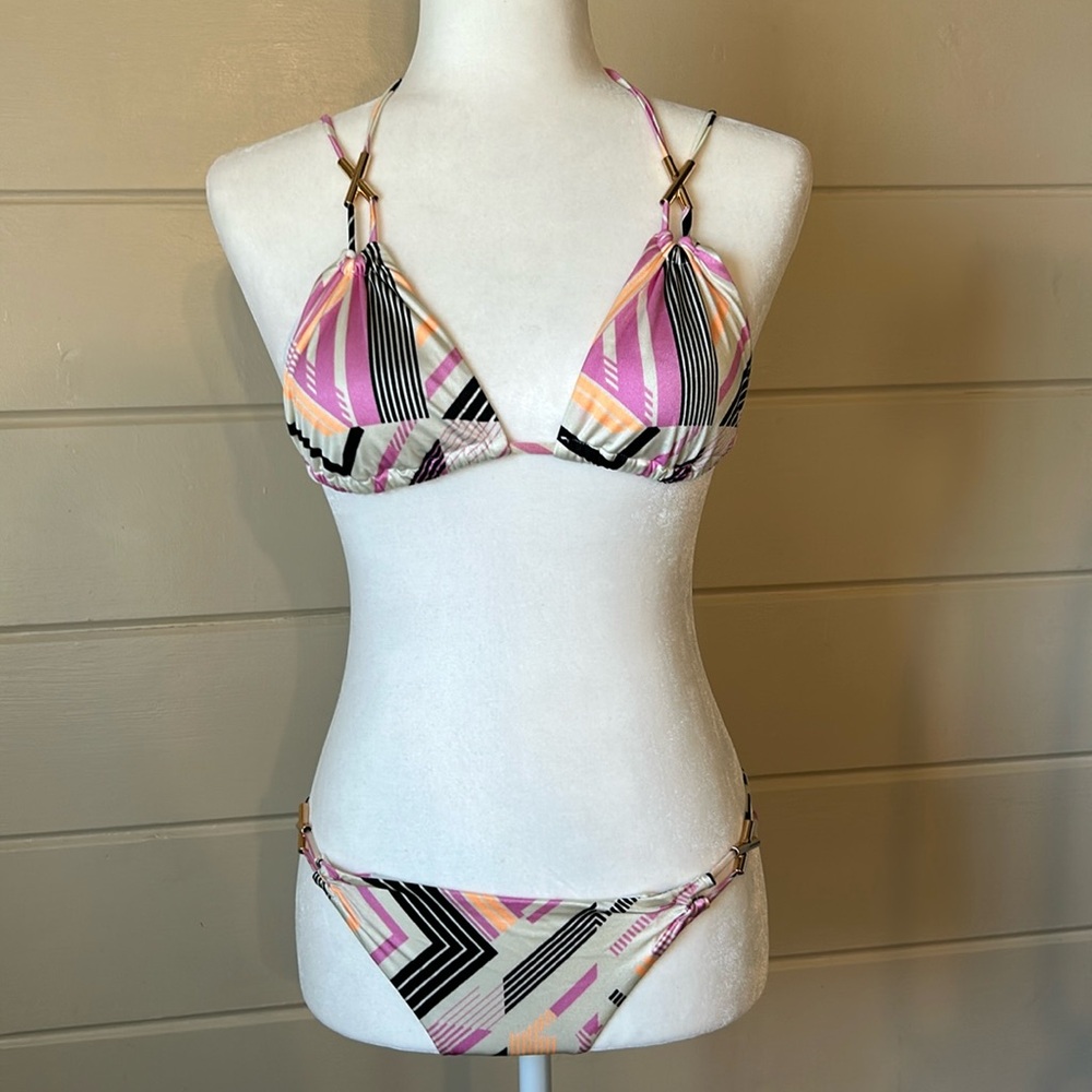 Victoria’s Secret Geometric Bikini Set  Size M